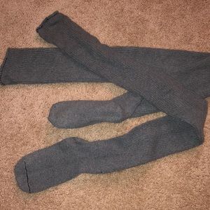 Super High Thigh-High knit socks